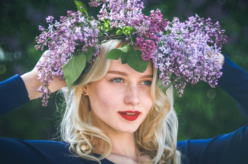 Spring Flower Wreath